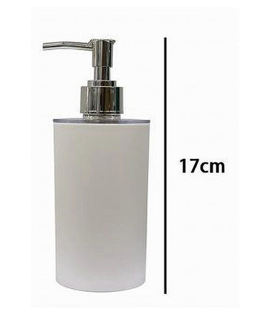 Dispenser Porta Sapone Liquido Colore Bianco Accessorio Per Arredo Bagno 79185