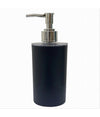 Dispenser Porta Sapone Liquido Colore Nero Accessorio Per Arredo Da Bagno 79193