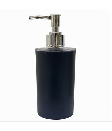 Dispenser Porta Sapone Liquido Colore Nero Accessorio Per Arredo Da Bagno 79193
