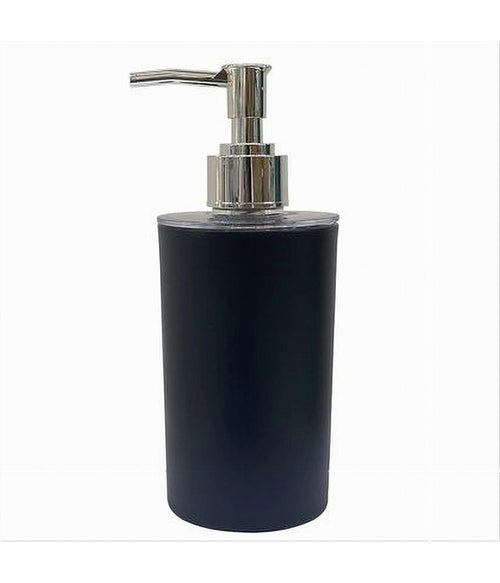 Dispenser Porta Sapone Liquido Colore Nero Accessorio Per Arredo Da Bagno 79193