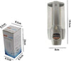 Dispenser-Porta-Sapone-Liquido-Dosatore-Grigio-Bagno-Parete-Doccia-350-Ml-69413