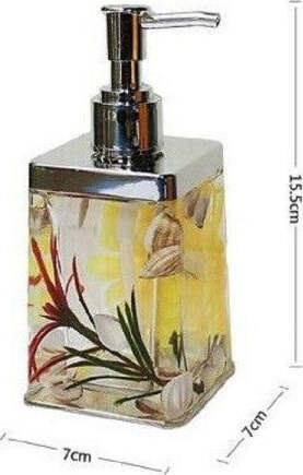 Dispenser-Porta-Sapone-Liquido-Fantasia-Acqua-Conchiglie-Bagno-Accessorio-52377