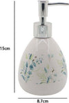 Dispenser-Porta-Sapone-Liquido-Fiori-Foglie-Portasapone-Accessorio-Bagno-87049