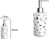 Dispenser-Porta-Sapone-Liquido-Graniglia-Bianco-Multicolore-Arredo-Bagno-69834