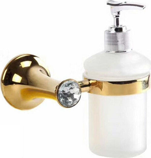 Dispenser Porta Sapone Liquido Supporto Bagno Muro Casa Dorato Oro Dgo-103 Casa, arredamento e bricolage > Accessori Bagno > Dispenser Sapone Trade Shop italia - Napoli, Commerciovirtuoso.it
