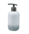 Dispenser Portasapone Liquido Bianco Grigio Accessori Bagno Moderno Arredo 59914