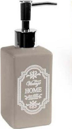 Dispenser Portasapone Liquido Dosatore Bagno 6x18cm Ceramica Vintage Home 749544 Casa e cucina/Bagno/Accessori per il bagno/Dosatori e porta accessori/Portasapone Trade Shop italia - Napoli, Commerciovirtuoso.it