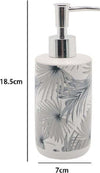Dispenser Portasapone Liquido Stampa Tropicale Per Arredo Accessorio Bagno 87063 Casa e cucina/Bagno/Accessori per il bagno/Dosatori e porta accessori/Dosatori per sapone liquido Trade Shop italia - Napoli, Commerciovirtuoso.it