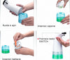 Dispenser-sapone-automatico-infrarossi-dosatore-sapone-liquido-sensore