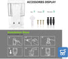 Dispenser Sapone Gel Disinfettante Automatico 700ml Regolabile a Batteria Touchless a parete casa ufficio ingresso Sanificazione mani
