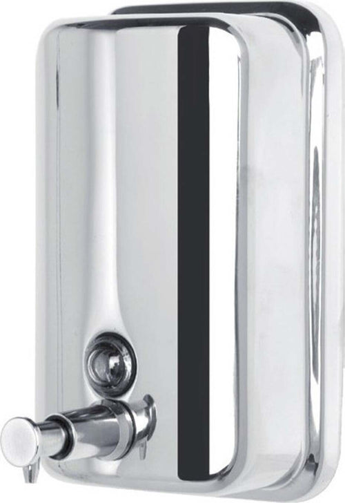Dispenser Sapone Liquido 500ml Montaggio A Parete Acciaio Lava Mani Dispenser Sapone Trade Shop italia - Napoli, Commerciovirtuoso.it