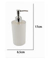 Dispenser Sapone Liquido Lavandino Bianco Lavorato Accessorio Arredo Bagno 10434