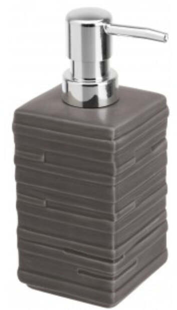 Dispenser Sapone, Marrone, 7 x 7 x 16 cm