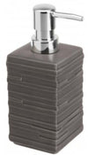 Dispenser Sapone, Marrone, 7 x 7 x 16 cm