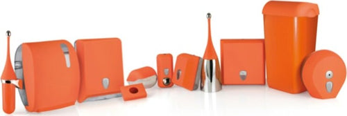 Dispenser Soft Touch per sapone liquido - 10 2x9x21 6 cm - capacitA' 0 55 L - arancio - Mar Plast Casa e cucina/Bagno/Accessori per il bagno/Dosatori e porta accessori/Dosatori per sapone liquido Eurocartuccia - Pavullo, Commerciovirtuoso.it