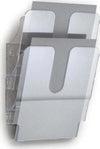 Display da parete Flexiplus - 2 tasche A4 - trasparente - Durable Cancelleria e prodotti per ufficio/Archivio ufficio e accessori per scrivania/Accessori da scrivania e archiviazione/Portabrochure Eurocartuccia - Pavullo, Commerciovirtuoso.it