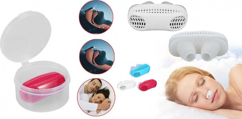DISPOSITIVO 2IN1 PURIFICATORE ARIA PER SMETTERE DI RUSSARE APNEA RIMEDIO NOTTE Salute e cura della persona/Prodotti per la medicazione/Sonno e russamento/Mascherine per dormire Trade Shop italia - Napoli, Commerciovirtuoso.it