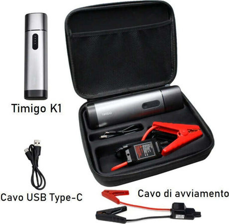 Dispositivo-3-in-1-Avviatore-di-emergenza-per-veicoli,-Torcia-e-Power-Bank-TIMIGO-K1