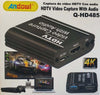 Dispositivo Acquisizione Video Audio Registratore Q-hd485 Hdtv 4k Usb Computer Elettronica/Informatica/Componenti e pezzi di ricambio/Componenti interni/Schede TV interne e schede per video editing Trade Shop italia - Napoli, Commerciovirtuoso.it