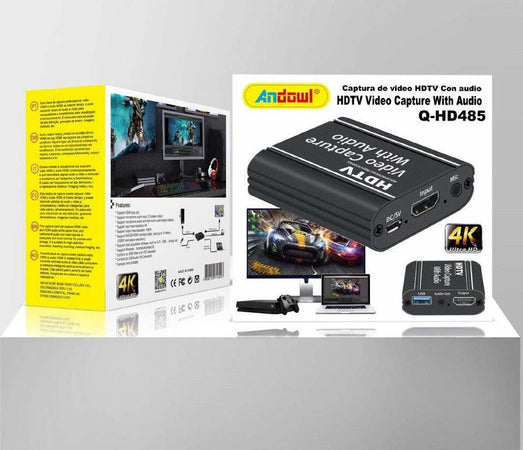 Dispositivo Acquisizione Video Audio Registratore Q-hd485 Hdtv 4k Usb Computer Elettronica/Informatica/Componenti e pezzi di ricambio/Componenti interni/Schede TV interne e schede per video editing Trade Shop italia - Napoli, Commerciovirtuoso.it