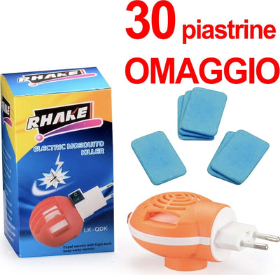 DISPOSITIVO ELETTRICO ANTI ZANZARE CON PIASTRINE OMAGGIO INTERRUTTORE SPINA 10A Giardino e giardinaggio/Giardinaggio/Prodotti fitosanitari e pesticidi/Insetticidi/Insetticidi da esterni/Zanzare Trade Shop italia - Napoli, Commerciovirtuoso.it