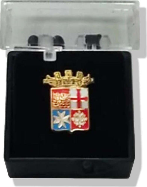 Distintivo In Metallo Marina Con Scatola Distintivo Ufficiale Con Ologramma E Numero Di Serie Moda/Uomo/Gioielli/Gemelli ed accessori per camicie/Fermacravatte Il Distintivo - Pesaro, Commerciovirtuoso.it