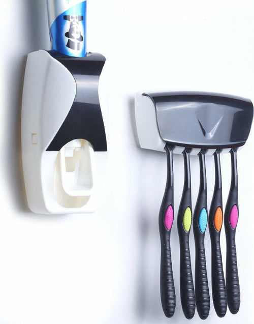 Distributore-Dentifricio-Automatico-+-Pratico-Portaspazzolino