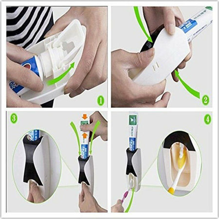 Distributore-Dentifricio-Automatico-+-Pratico-Portaspazzolino