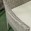 Divanetto-per-Esterni-2-Posti-con-Tavolino-da-Caffè,-in-Acciaio-e-Rattan-PE,-137x59x82-cm,-Grigio-e-Crema-867-181V00GG