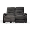 Divano 2 posti Brienz 2 recliner elettrici grigio scuro D603