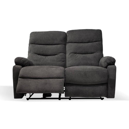 Divano 2 posti Brienz 2 recliner elettrici grigio scuro D603