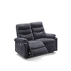 Divano 2 posti Brienz 2 recliner elettrici grigio scuro D603
