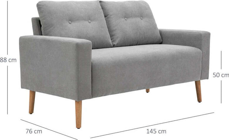 Divano-2-Posti-Compatto-Design-Moderno-Stile-Nordico,-Schienale-Trapuntato,-Colore-Grigio-RT2833-902GYMN2