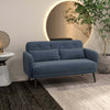 Divano-2-Posti-con-Rivestimento-in-Tessuto-e-2-Cuscini,-135x74x82cm-Blu-Scuro-soggiorno-salotto-ufficio-studio-F839-758V02DBA
