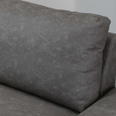 Divano-2-Posti-da-Salotto-e-Ufficio-soggiorno-studio-Salvaspazio-con-Seduta-Imbottita-e-Braccioli-Regolabili,-200x88x86-cm,-Grigio-F839-555V00GYA