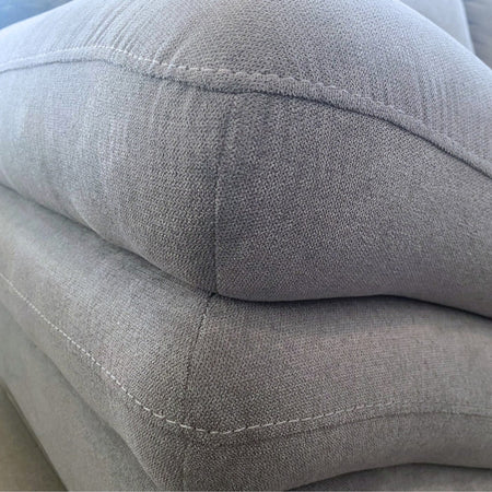 Divano 2 posti Magonza 195 colore grigio cenere Lux Ash 23