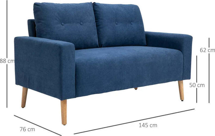 Divano-2-Posti-Moderno-e-Trapuntato-in-Stile-Nordico,-in-Poliestere-e-Legno,-145x76x88-cm,-Blu-SE2833-902BURT3