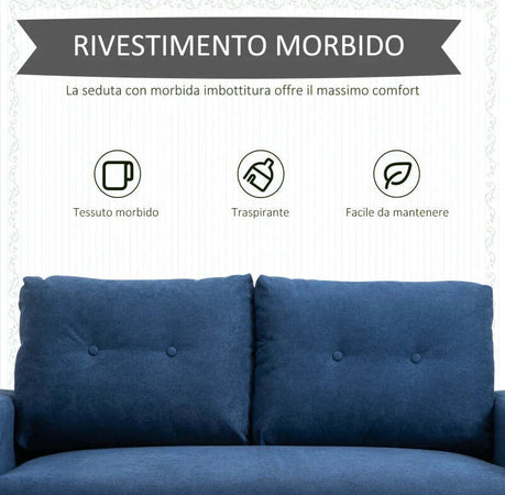 Divano-2-Posti-Moderno-e-Trapuntato-in-Stile-Nordico,-in-Poliestere-e-Legno,-145x76x88-cm,-Blu-SE2833-902BURT3