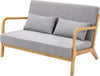 Divano-2-Posti-Moderno-in-Legno-con-Cuscini,-Seduta-Imbottita-e-Tessuto-Effetto-Velluto,-122x71x76-cm,-Grigio-YT2839-597V00GYRE2