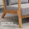Divano-2-Posti-Moderno-in-Legno-con-Cuscini,-Seduta-Imbottita-e-Tessuto-Effetto-Velluto,-122x71x76-cm,-Grigio-YT2839-597V00GYRE2