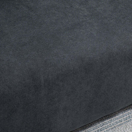 Divano-2-Posti-Moderno-in-Stile-Nordico-con-Schienale-Trapuntato-in-Tessuto,-145x76x88-cm,-Grigio-GH2833-902CGNH2