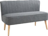 Divano-2-Posti-Moderno-in-Tessuto-Senza-Braccioli,-Struttura-e-Gambe-in-Legno,-117x56.5x77cm-Grigio-Chiaro-EW2833-524V04GYYT2