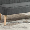 Divano-2-Posti-Moderno-in-Tessuto-Senza-Braccioli,-Struttura-e-Gambe-in-Legno,-117x56.5x77cm-Grigio-Chiaro-EW2833-524V04GYYT2