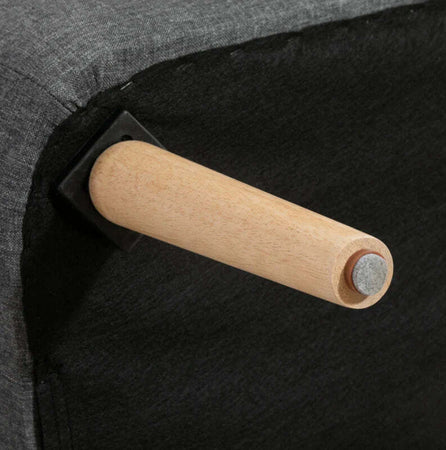 Divano-2-Posti-Moderno-in-Tessuto-Senza-Braccioli,-Struttura-e-Gambe-in-Legno,-117x56.5x77cm-Grigio-Chiaro-EW2833-524V04GYYT2