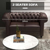 Divano-2-Posti-stile-Chesterfield-con-Cuscino-Rimovibile,-in-Ecopelle,-Legno-e-Metallo,-160x84x80-cm,-Marrone-soggiorno-salotto-ingresso-ufficio-studio-F833-709V00DRA