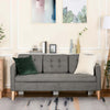 Divano-3-Posti-Moderno-in-Tessuto-Grigio-con-Vano-Contenitore-e-Design-Scandinavo,-Grigio,-166.5x62x82cm-839-033