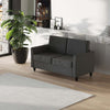 Divano-a-2-Posti-a-Seduta-Ampia-con-Cuscini-Rimovibili-da-Salotto-in-Tessuto-Effetto-Lino-e-Gommapiuma,-141x70x78-cm,-Grigio-scuro-e-Nero-SE2833-653CGGT2