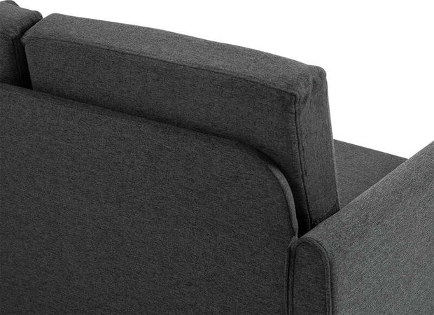 Divano-a-2-Posti-a-Seduta-Ampia-con-Cuscini-Rimovibili-da-Salotto-in-Tessuto-Effetto-Lino-e-Gommapiuma,-141x70x78-cm,-Grigio-scuro-e-Nero-SE2833-653CGGT2