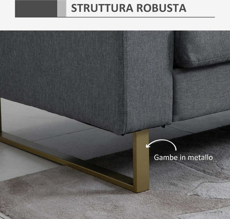 Divano-a-3-Posti-Relax-Salotto-con-Cuscini-200-×-82-×-78cm-Tessuto-di-Lino-Grigio-833-519