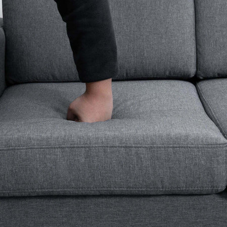 Divano-a-3-Posti-Relax-Salotto-con-Cuscini-200-×-82-×-78cm-Tessuto-di-Lino-Grigio-833-519